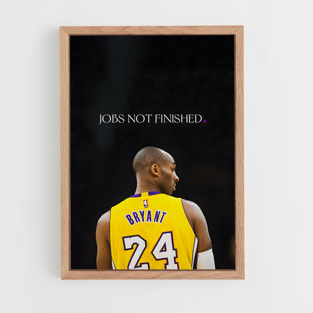 Poster Kobe de rythme – affiche Basketball (vue 4)